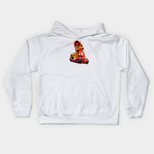 Felipe Massa Low Poly Kids Hoodie